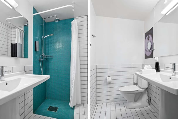 Family Bathroom BW Plus Grand Hotell Elektra