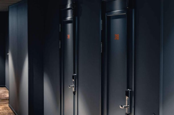 Corridor BW Solhem Hotel