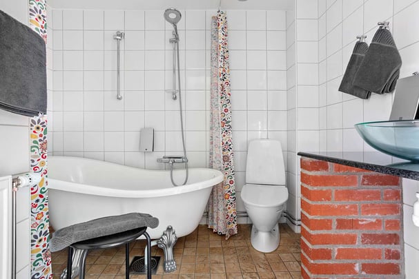 Superior double bathroom BW Hotell Hudik