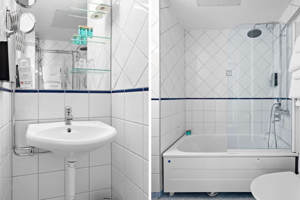 Juniorsuite Bathroom BW Motala Stadshotell