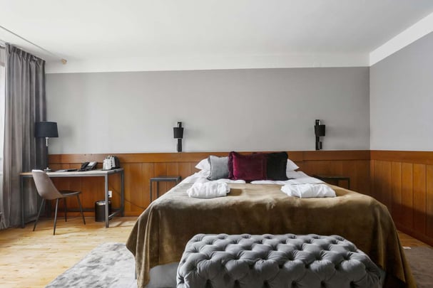 BW Gustaf Wasa Junior Suite bed