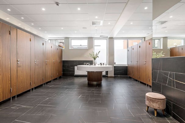 Bathroom BW Plus Hotell Savoy Lulea