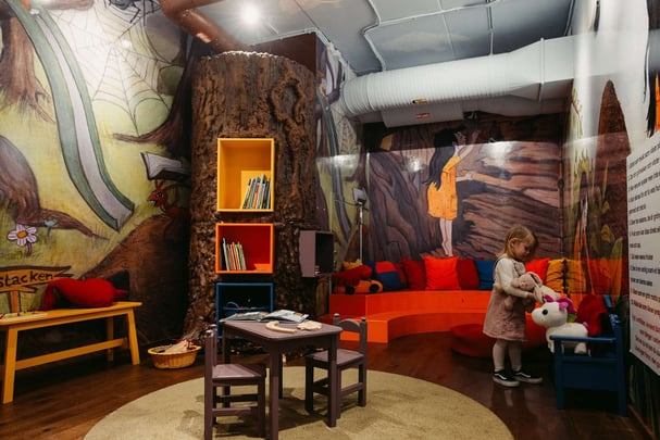 Childrens playroom Malmo Arena