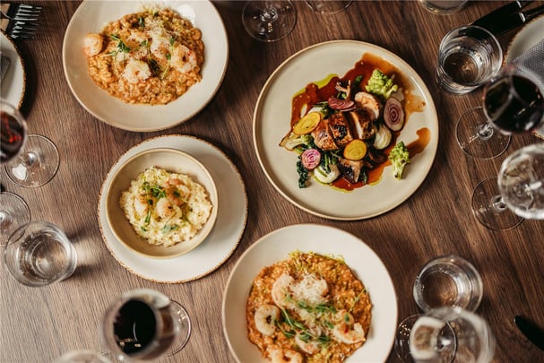 Malmo Arena restaurant food