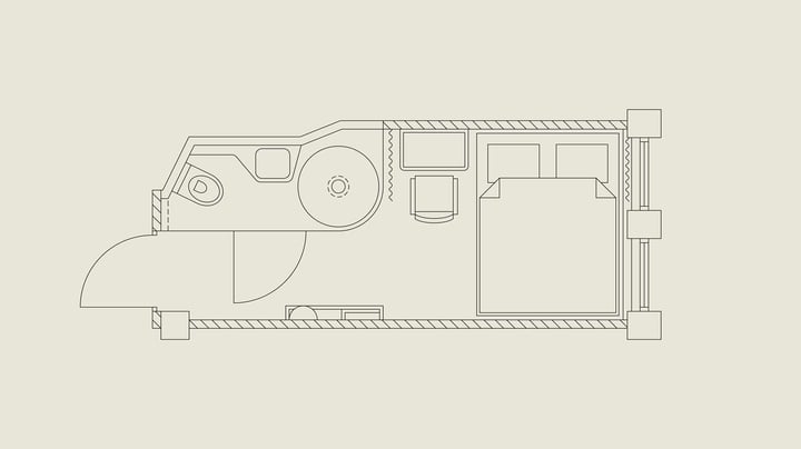 Double Bed Guest Room