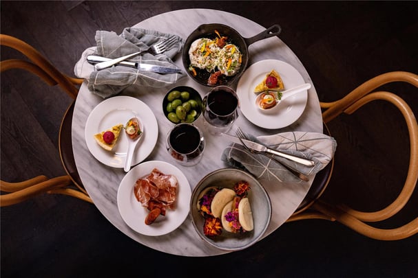 and hotel restaurant