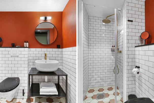 Standard small bathroom The Winery Hotel