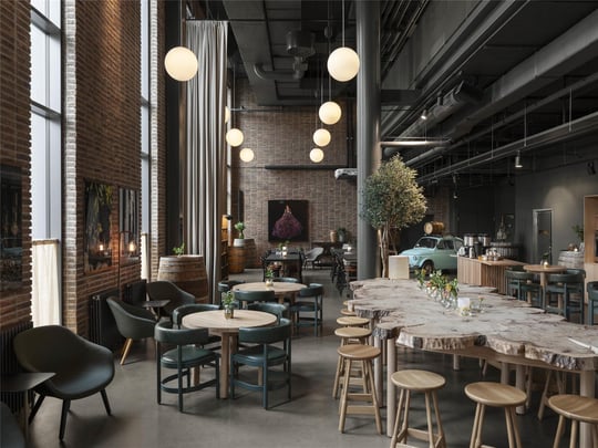 Lobby The Winery Hotel