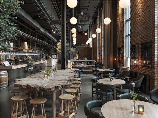 Lobby The Winery Hotel