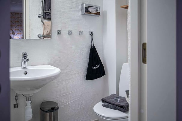 Standard basement bath V Hotel