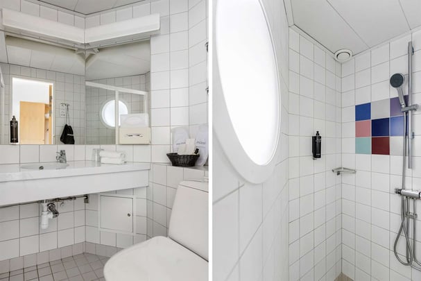 Eurostop Orebro Bath room queen suite