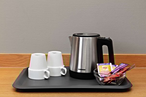 Coffee & Tea trays in every room
