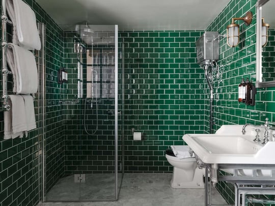 Hotel Frantz badrum deluxe