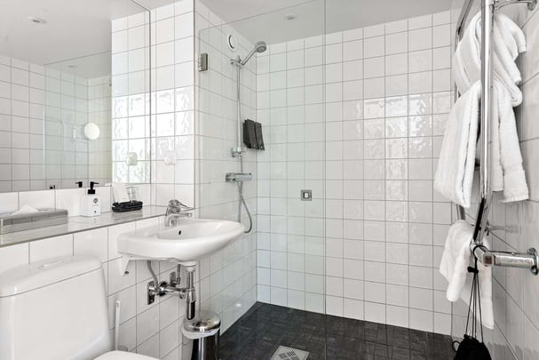 Standard dubbel badrum