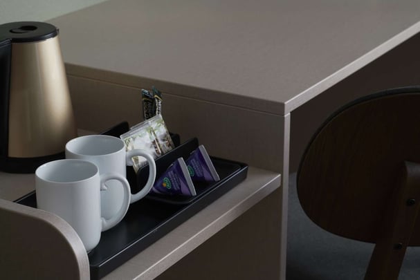 Hospitality tray detail