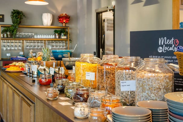 Breakfast area Kungens Kurva