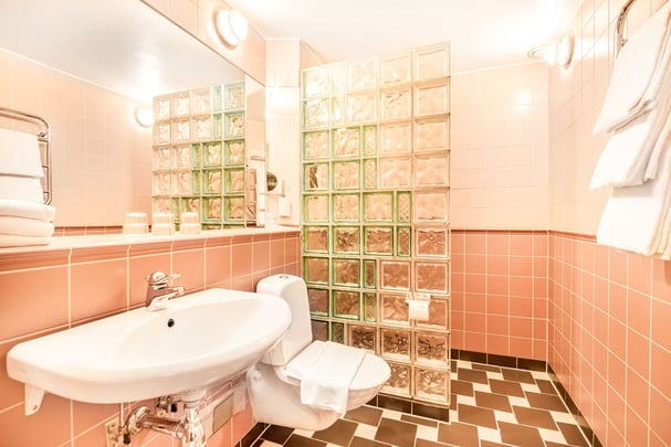 Standard twin sofabed bath