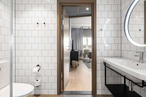 Juniorsuite twin balcony Aiden Karlstad Arena