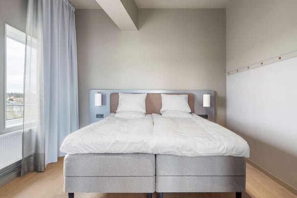 Juniorsuite twin balcony Aiden Karlstad Arena