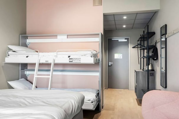 Family bunkbed view Aiden Karlstad Arena