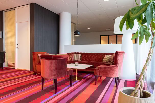 Conference seating area