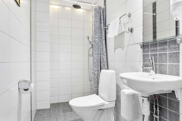 Economy twin bath BW Uppsala