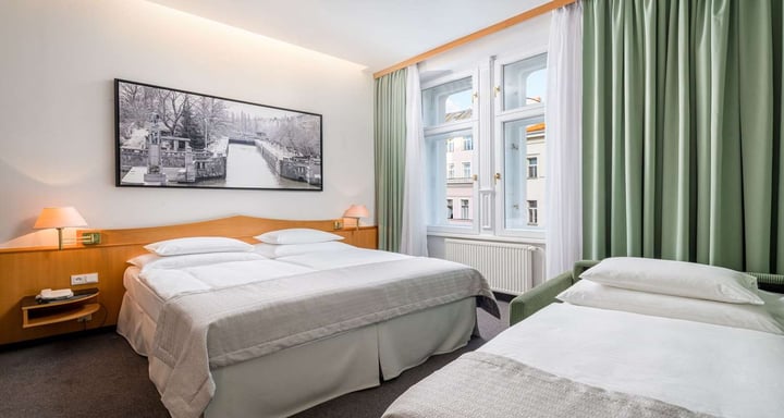 Double superior room with sofabed