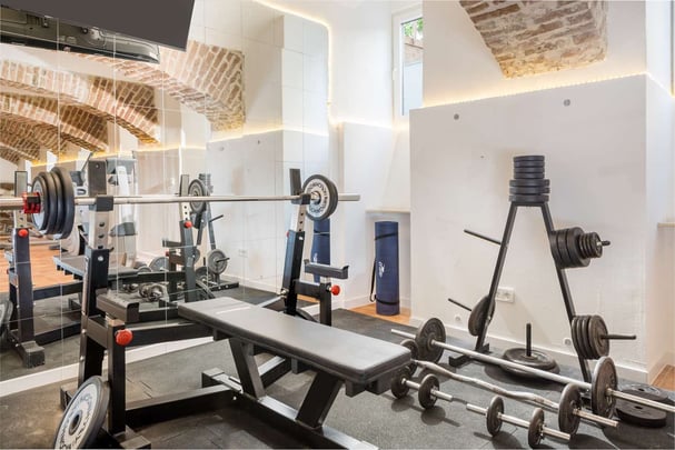 Health club  fitness center  gym