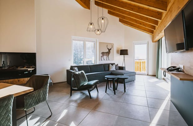 Penthouse with 4 Bedrooms and Sauna