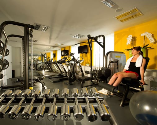 Health club  fitness center  gym