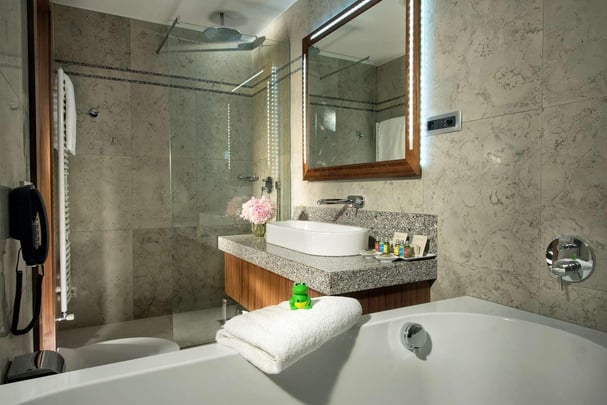 Superior Deluxe Double Room - Bathroom