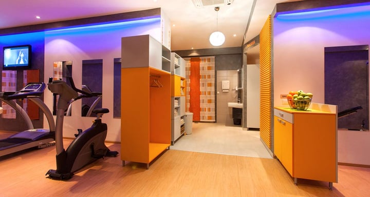 Health club  fitness center  gym