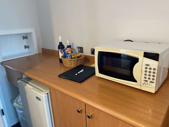 Exec Family Microwave and minibar