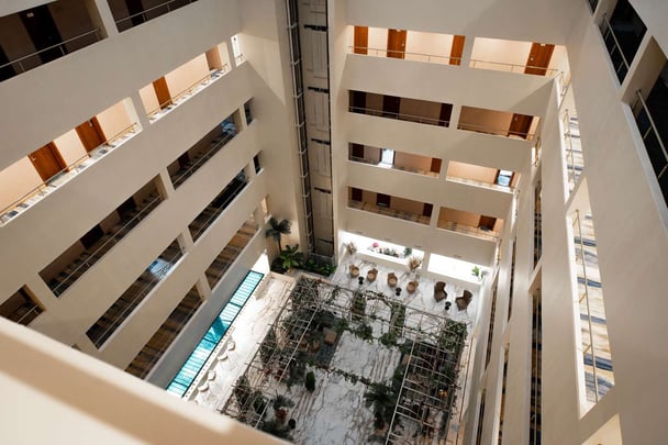 View of Piano Lounge