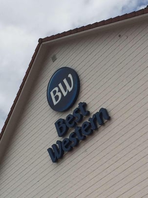Hotel Exterior Signage