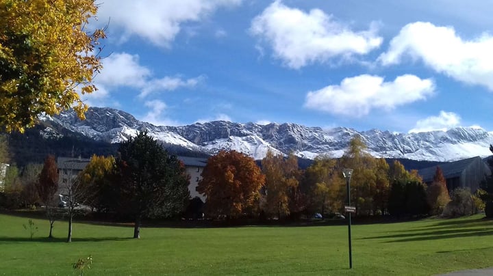 View from guest room