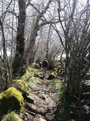 Way around Laguiole village