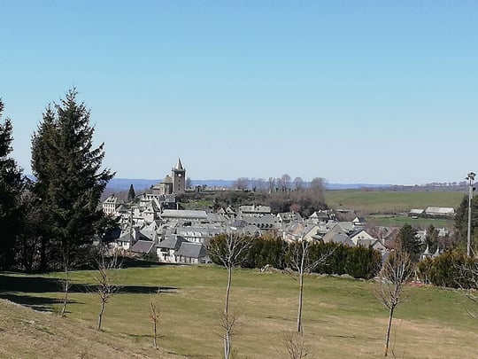 Laguiole village view