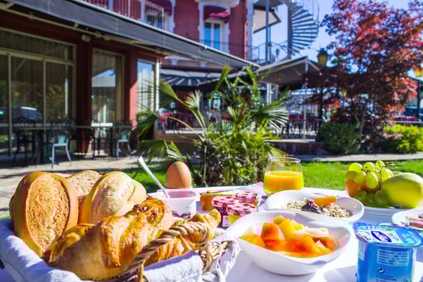 Breakfast on the terrace