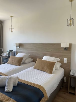 chambre confort avec lits jumeaux
