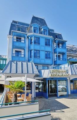 Exterior street side