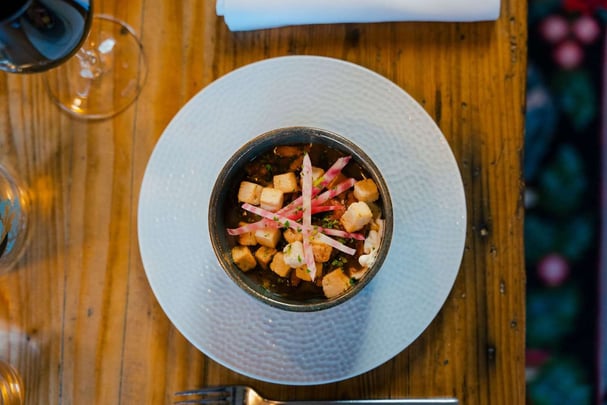 Restaurant by Georgette Forez