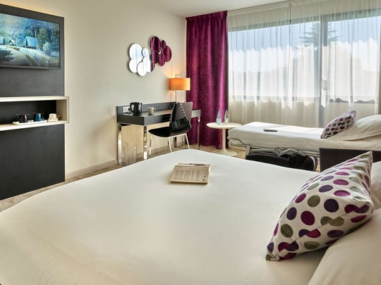 Double confort room with one sofa bed