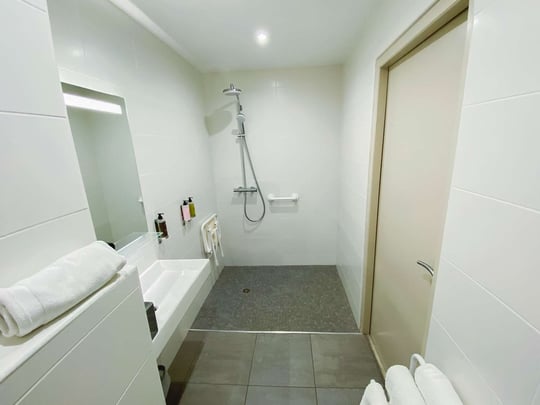 Standard city view - disabled bathroom