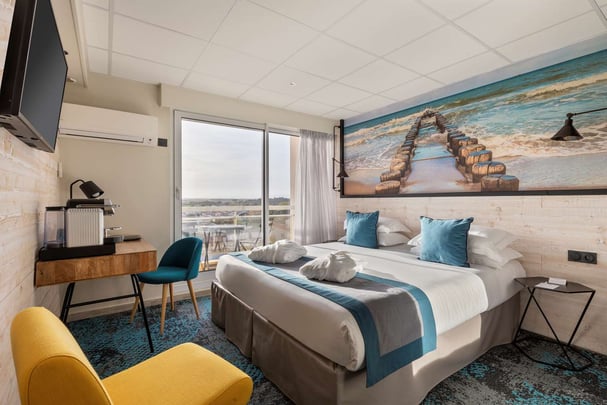 Comfort mountains view room