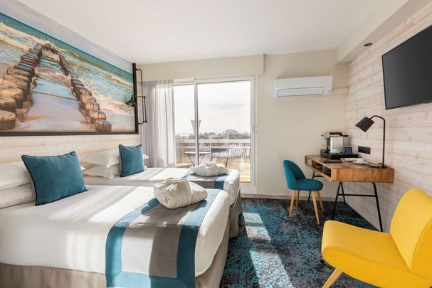 Comfort mountains view room : Twin beds on request