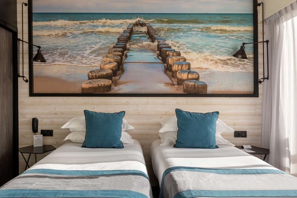 Twin beds on request only