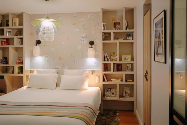 Apartment with kitchen