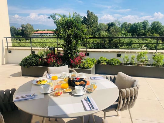 terrasse suite François