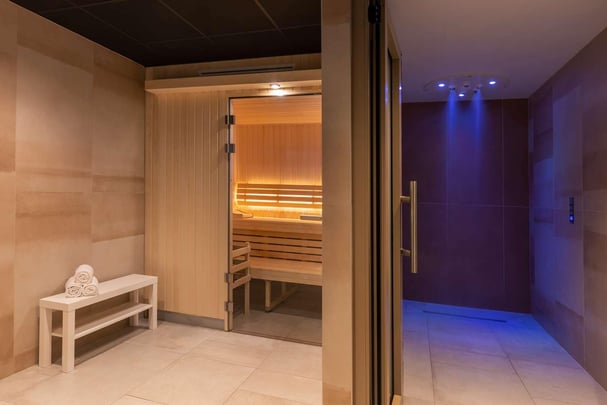 sensory shower and sauna